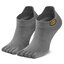 Vibram Fivefingers Rövid unisex zoknik Vibram Fivefingers Athletic No Show S15N03 Grey