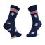 Dots Socks Високі жіночі шкарпетки Dots Socks DTS-SX-476-R-3538 Cиній
