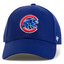 47 Brand Cappellino 47 Brand Chicago Cubs B-MVP05WBV-DLA Dark Royal