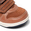 Geox Schnürschuhe Geox B New Flick B. A B161LA 022ME C0947 M Brown/Navy