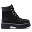 Timberland Turistická obuv Timberland Stone Street 6In Wp TB0A5RH50151 Black Nubuck