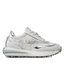 KARL LAGERFELD Sneakers KARL LAGERFELD KL62928 Lt Grey Lthr/Textile W/White