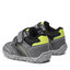 Geox Sneakersy Geox B Balu' B.A B1636A 0CEME C1267 Dk Grey/Lime