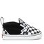 Vans Teniși Vans Slip-On V Crib VN0A2XSLFB71 Black/Truewhite