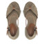 Tommy Hilfiger Espadrilles Tommy Hilfiger Basic Open Toe High Wedge FW0FW04784 Woodridge GXR