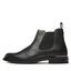 Tommy Hilfiger Bokacsizma Tommy Hilfiger Core Rwb Hilfiger Lth Chelsea FM0FM04806 Black BDS