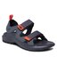 The North Face Sandali The North Face Hedgehog Sandal III NF0A46BHIGP1-070 Hedgehog Asphalt Grey/Retro Orange