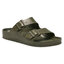 Birkenstock Mules / sandales de bain Birkenstock Arizona Eva 1019094 Khaki