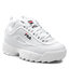 Fila Sneakersy Fila Disruptor Teens FFT0029.10004 White