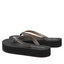 Calvin Klein Jeans Zehentrenner Calvin Klein Jeans Beach Sandal Flatform YW0YW00716 Black BDS