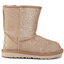 Ugg Cipő Ugg Kids' Classic Short II Glitter 1111852K Gold