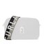 Furla Сменяема дръжка за чанта Furla Fiona WK00059-BX1595-2006S-1-007-20-CN-K Nero Marmo