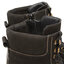 Lasocki Polokozačky Lasocki WI23-BULGY-03 Black