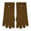 Lyle & Scott Férfi kesztyű Lyle & Scott Racked Rib Gloves GL304CL Olive W485