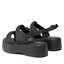 Melissa Sandali Melissa Velvet Platform Ad 33420 Black 52293