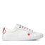 Geox Sneakers Geox J Kathe G. F J25EUF-00085 C0050 S White/Red