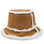 Ugg Klobouk Ugg W Bonded Fleece Bucket Hat 22655 Chestnut