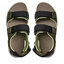 Timberland Sandale Timberland Tbl Whitehaven Backstrap TB0A2AF4A58 Dark Green Leather