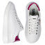 KARL LAGERFELD Sneakers KARL LAGERFELD KL62530 White Lthr W/Pink