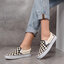 Vans Sneakers aus Stoff Vans Classic Slip-On VN000EYEBWW1 Blk/Whtchckerboard/Wht