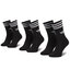 adidas Σετ 3 ζευγάρια ψηλές κάλτσες unisex adidas Solid Crew Sock S21490 Black/White