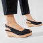 Tommy Hilfiger Espadrilles Tommy Hilfiger Iconic Elba Sling Back Wedge FW0FW04788 Black BDS