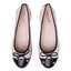 Caprice Baleríny Caprice 9-22109-24 Black/Beige 048