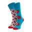 Todo Socks Hohe Unisex-Socken Todo Socks Strawberry Paradise Multicolor