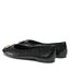 Tory Burch Baleríny Tory Burch Claire Quilted Ballet 150824 Perfect Black / Silver / Gold 001