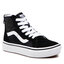 Vans Sneakersy Vans Comfycush Sk8-Hi VN0A5KRPBLK1 Safe Space Black