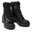 Tory Burch Botine Tory Burch Lug Sole Hiker Ankle Boot 85304 Perfect Black/Perfect Black 004