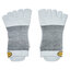 Vibram Fivefingers Rövid unisex zoknik Vibram Fivefingers Atlethic No-Show S21N02 Light Grey
