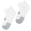 Under Armour Комплект 3 чифта къси чорапи унисекс Under Armour Heatgear Lo Cut Sock 1346753-100 White