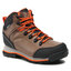 Elbrus Παπούτσια πεζοπορίας Elbrus Taneris Mid Wp Teen Brown/Black/Red Orange