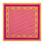Simple Eșarfă Simple ACD012 Multicolour Ibis Rose