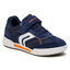 Geox Laisvalaikio batai Geox J Poseido B. C J15BCC 02214 CF47R S Navy/Lt Orange