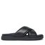 Calvin Klein Ciabatte Calvin Klein Criss Cross Sandal Lth HM0HM01069 Ck Black BEH