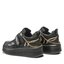 KARL LAGERFELD Sneakersy KARL LAGERFELD KL63540E Black Lthr W/Gold