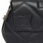 DKNY Geantă DKNY Crosstown Md Flap Cb R33EKY50 Blk/Gold BGD