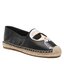 KARL LAGERFELD Espadrile KARL LAGERFELD KL80111A Black Lthr