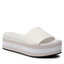 Calvin Klein Jeans Sandaler och Slip-ons Calvin Klein Jeans Flatform Sandal Slide YW0YW00563 Bright White YAF