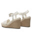 Calvin Klein Еспадрили Calvin Klein Wedge 70Hh - He HW0HW01499 Marshmallow YBJ