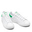 adidas Batai adidas Stan Smith J FX7519 Ftwwht/Ftwwht/Green