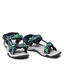 CMP Sandali CMP Kids Hamal Hiking Sandal 38Q9954J B.Blue/Verde Fluo 22NL