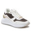 Calvin Klein Sneakers Calvin Klein Chunky Inter Wdg Lace Up HW0HW01272 White/Brown Mono 0K4