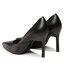 Calvin Klein Pantofi cu toc subțire Calvin Klein Geo Striletto Pump 90Hh HW0HW01769 Ck Black BEH