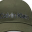 Calvin Klein Cap Calvin Klein Leather Lettering K50K509661 Dark Olive GRN