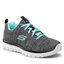 Skechers Обувки Skechers Twisted Fortune 12614/BKTQ Black/Turquoise
