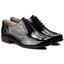 Clarks Oxford Schuhe Clarks Hamble Oak 203506494 Black Patent