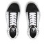 Vans Sneakers aus Stoff Vans Old Skool VN0A7Q5F6BT1 Dalmatian Black/True Whit